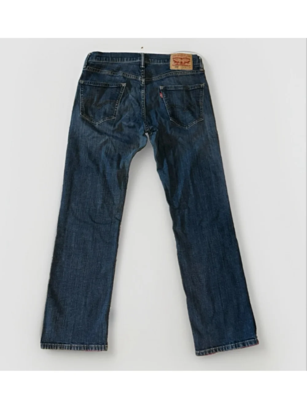 Men Levi’s 559 Relaxed Straight Blue Jeans - Size 30 X 32